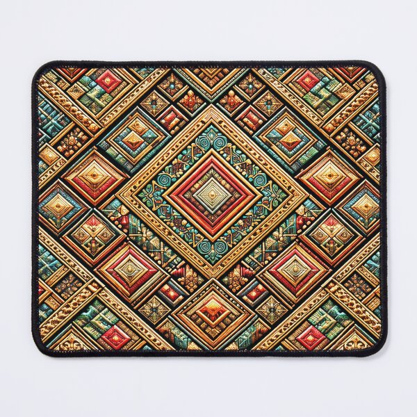 Item preview, Afrocentric Tribal Diamond Pattern designed and sold by BloomyBCrafts.