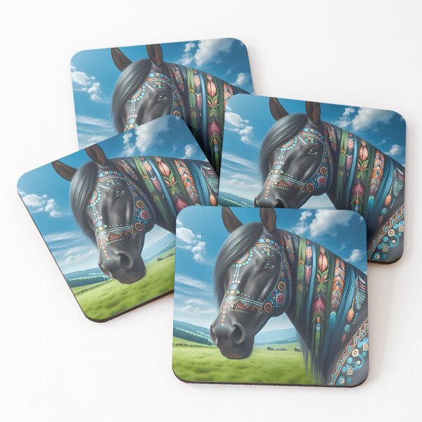 Item preview, The Painted Stallion designed and sold by TinCatOutPost.