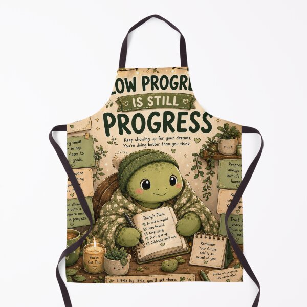 Item preview, Slow Progress Is Still Progress Turtle Sticker designed and sold by NexusPixels.