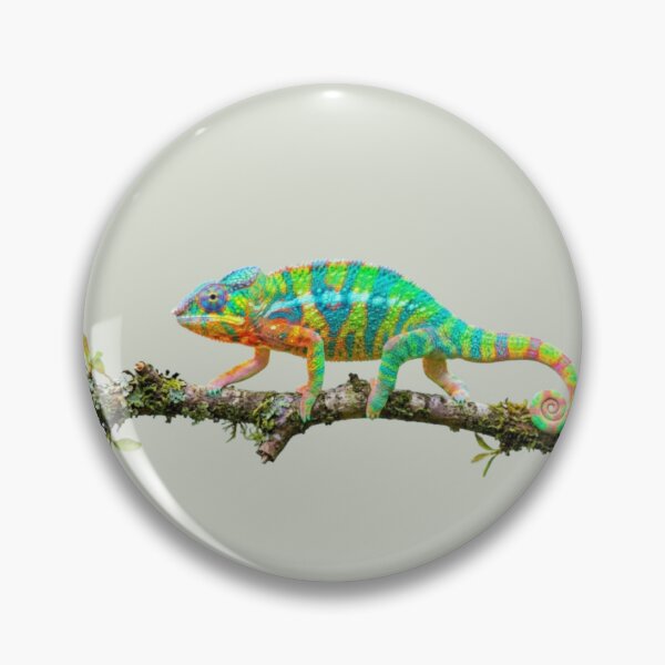 Item preview, Colorful Chameleon | Vibrant Reptile Nature Art designed and sold by harmzk90.