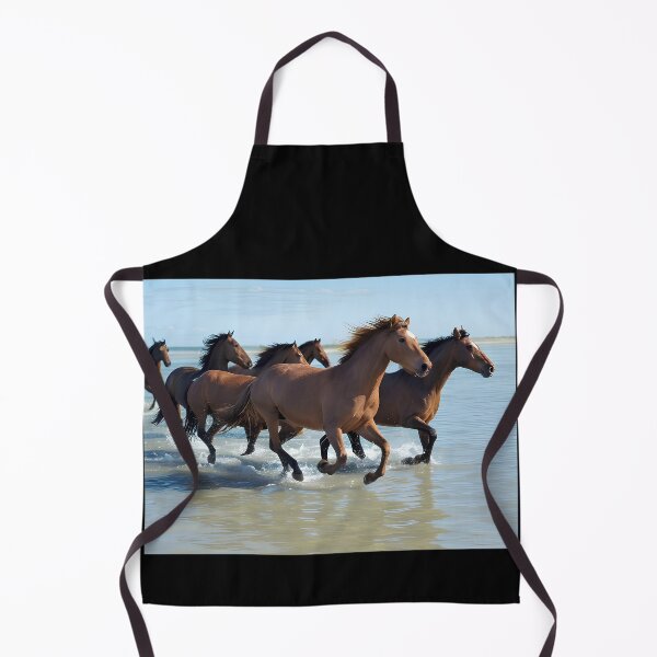 Item preview, Ocean Gallop – Majestic Wild Mustangs on the Beach designed and sold by UmSkelig834.