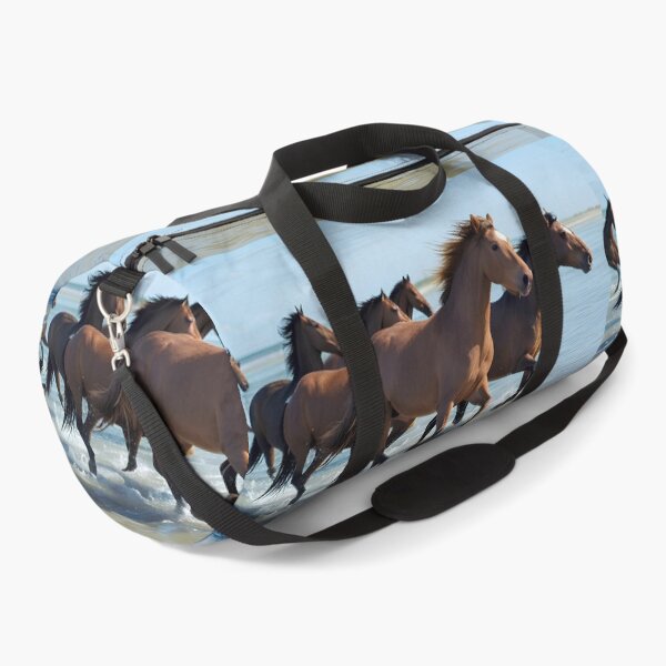 Item preview, Ocean Gallop – Majestic Wild Mustangs on the Beach designed and sold by UmSkelig834.