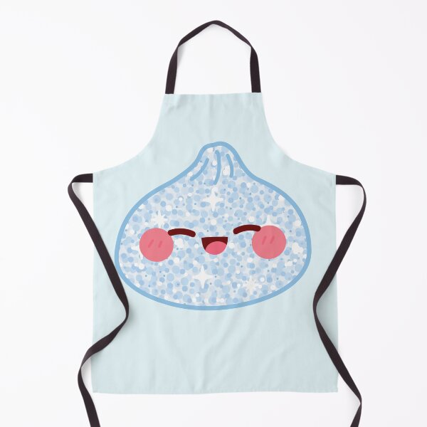 Item preview, Kawaii Blue Glitter Squishy Dumpling – Cute Food Character Design designed and sold by EmeraldeaArt.