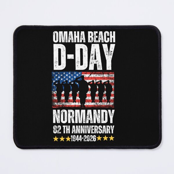 Item preview, D-Day 82nd Anniversary Operation Overlord Normandy 1944 Historical Tribute designed and sold by BOUCHERIT amine.