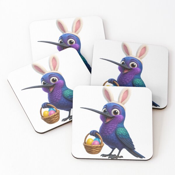 Item preview, Easter Violet Sabrewing Hummingbird designed and sold by Sillytoe.