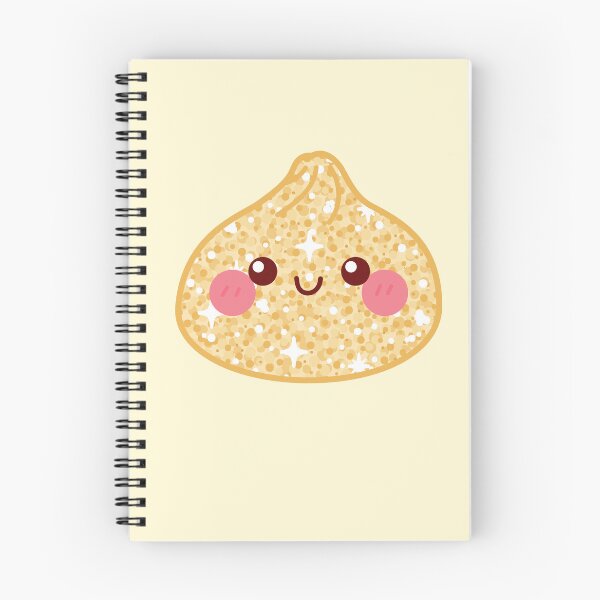Item preview, Kawaii Golden Glitter Squishy Dumpling – Cute Food Character Design designed and sold by EmeraldeaArt.