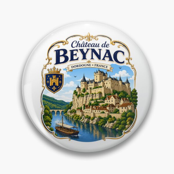 Item preview, Château de Beynac, France - Dordogne Medieval Castle designed and sold by Myra365Art.