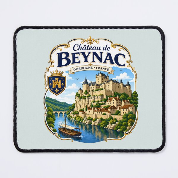 Item preview, Château de Beynac, France - Dordogne Medieval Castle designed and sold by Myra365Art.
