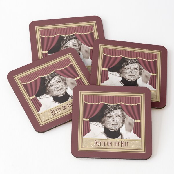 Item preview, Bette on the Nile (on Burgundy) designed and sold by PawsitiveMum3.