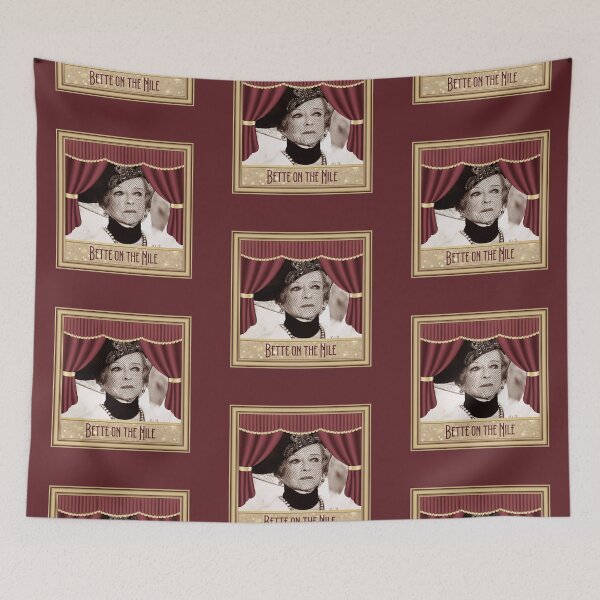 Item preview, Bette on the Nile (on Burgundy) designed and sold by PawsitiveMum3.