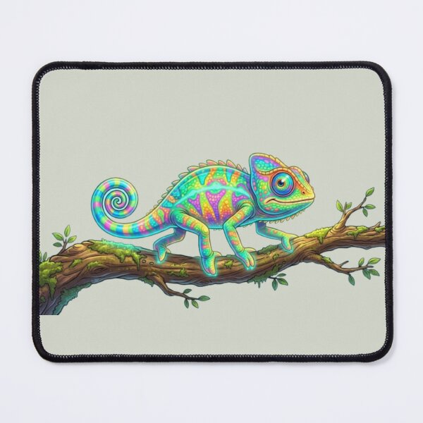 Item preview, Colorful Chameleon | Vibrant Reptile Nature Art designed and sold by harmzk90.