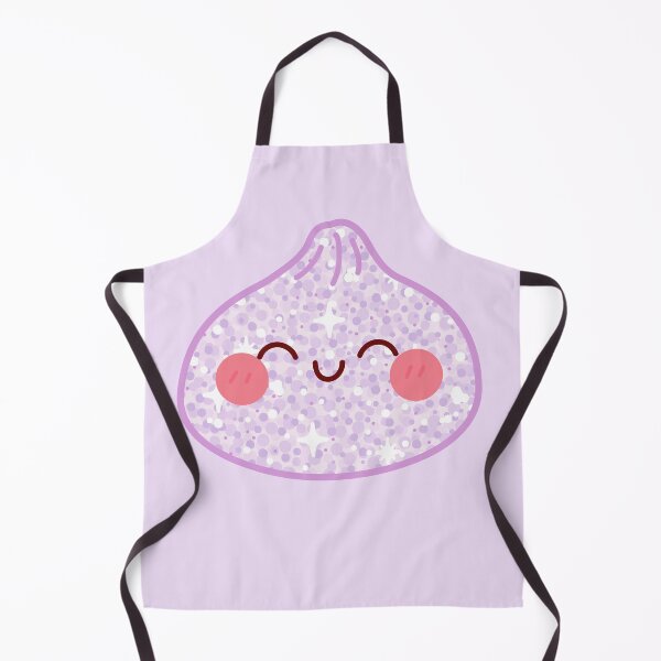 Item preview, Purple Glitter squishy Dumpling – Cute Kawaii Food Character Design designed and sold by EmeraldeaArt.