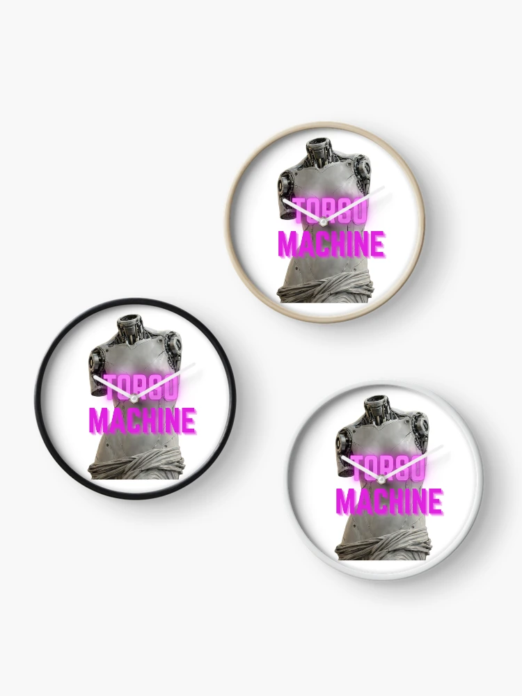 Thumbnail 3 of 4, Clock, Torso Machine designed and sold by TorsoMachine.