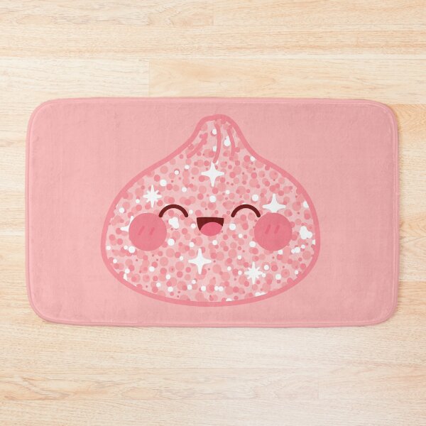 Item preview, Reddish Glitter squishy Dumpling – Cute Kawaii Food Character Design designed and sold by EmeraldeaArt.