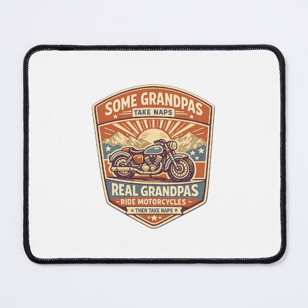 Item preview, Grandpas Motorcycle Rider designed and sold by LuveraxArt.