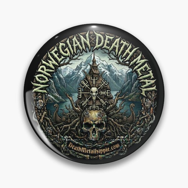 Item preview, Norwegian Death Metal DMH28 designed and sold by Death Metal Hippie.