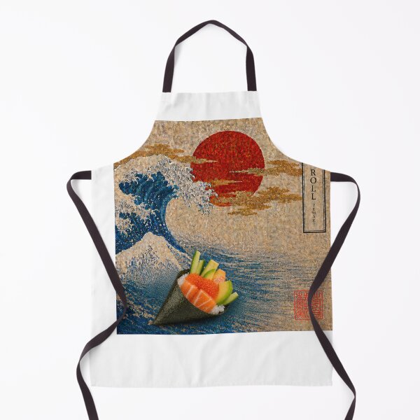 Item preview, Hand Roll Temaki — Ukiyo-e Japanese Sushi Art Tee designed and sold by nurusubetei.