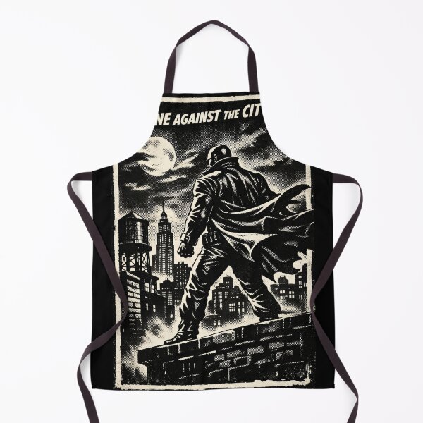 Item preview, The Vigilante — Noir Pulp Crimefighter Illustration designed and sold by jeugenet.