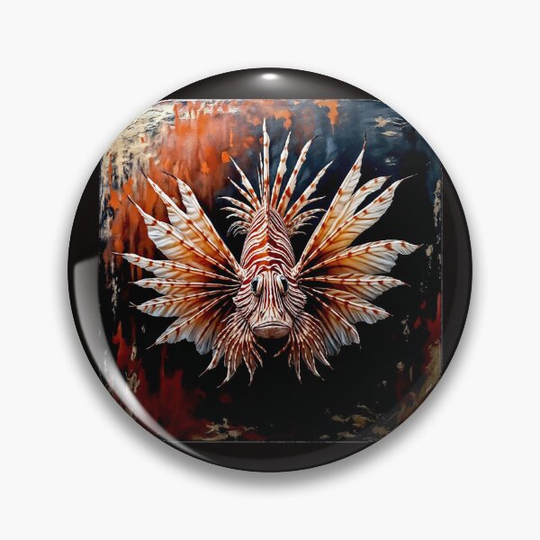 Item preview, Lionfish Majesty: The Elegant Predator of Tropical Reefs #4 designed and sold by Helios Be. Lavsh.