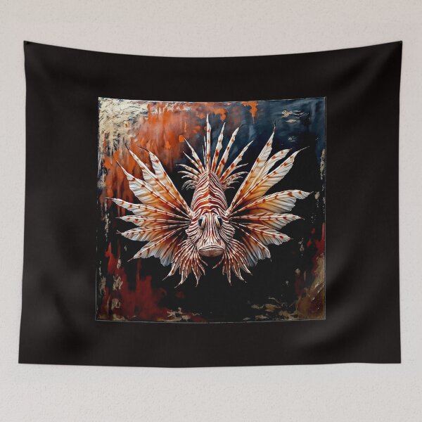 Item preview, Lionfish Majesty: The Elegant Predator of Tropical Reefs #4 designed and sold by Helios Be. Lavsh.