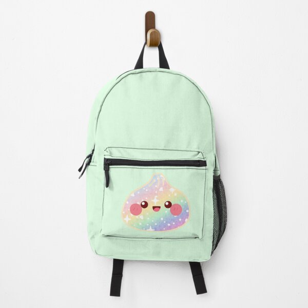 Item preview, Kawaii Rainbow Glitter Squishy Dumpling – Cute Food Character Design designed and sold by EmeraldeaArt.