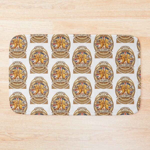 Item preview, Fish and Chip Day designed and sold by  ViralVisionsCreating .