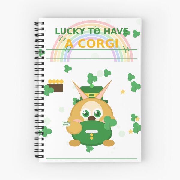 Item preview, Lucky To Have A Corgi St Patricks Day Dog Gift designed and sold by madesignco.store.