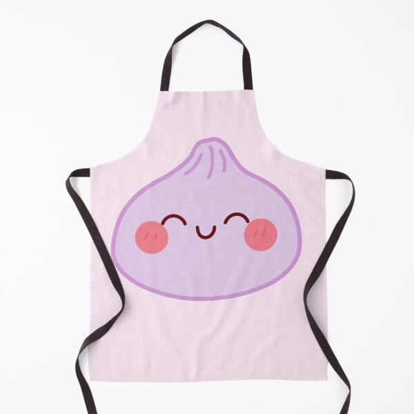 Item preview, Purple squishy Dumpling – Cute Kawaii Food Character Design designed and sold by EmeraldeaArt.