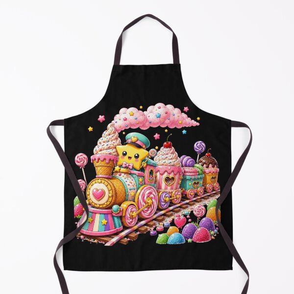 Item preview, Cute Kawaii Candy Train with Ice Cream, Lollipops & Sweet Treats | Pastel Candycore Aesthetic designed and sold by ALH Apparel.