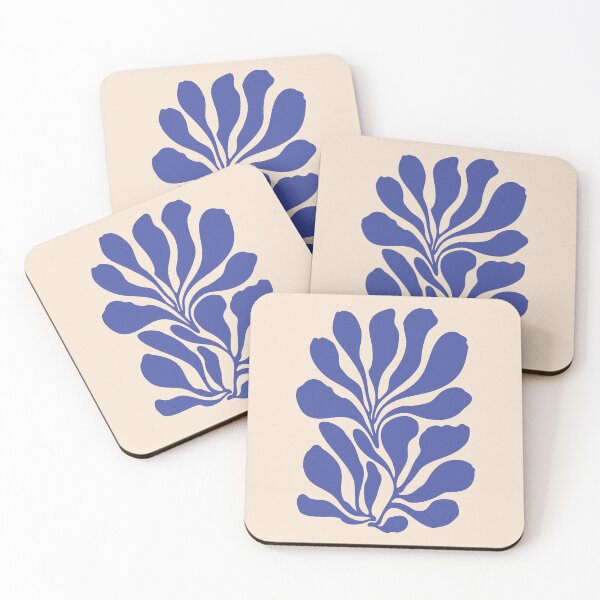 Item preview, Blue Abstract Botanical designed and sold by NicoleYoungStudio.