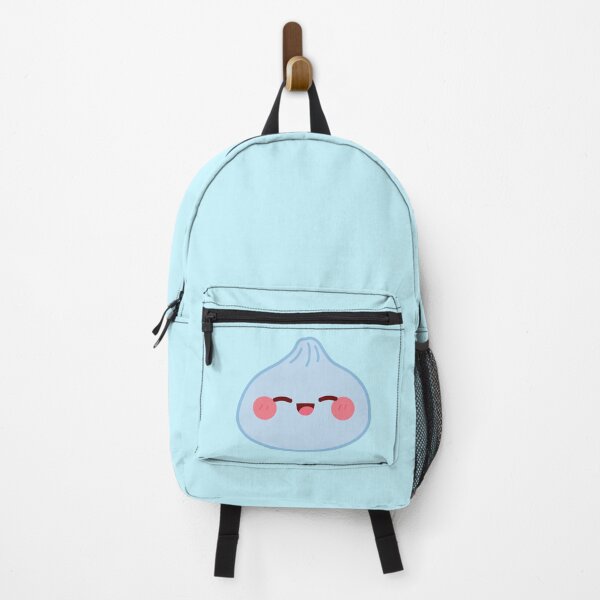 Item preview, Blue squishy Dumpling – Cute Kawaii Food Character Design designed and sold by EmeraldeaArt.