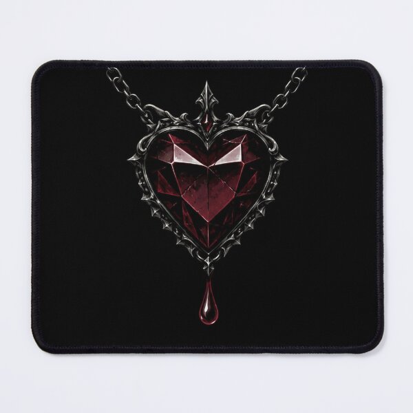 Item preview, Blood Heart Pendant | Gothic Vampire Jewelry designed and sold by LauraLBGArt.