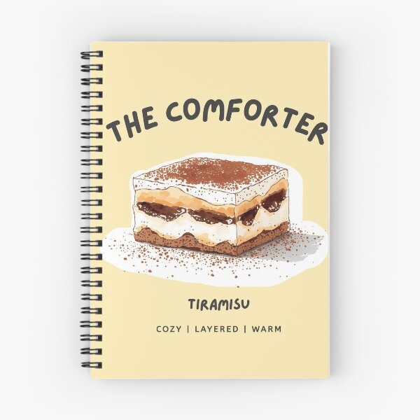 Item preview, The Comforter Tiramisu  | Whimsical Dessert Illustration designed and sold by A little more Whirl.