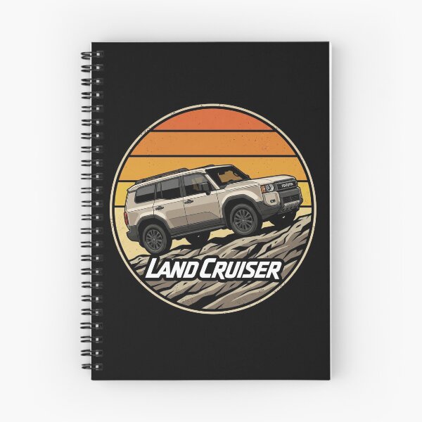 Item preview, Land Cruiser 250 Retro Sunset Off Road 4x4 designed and sold by Off-Road-Zone.