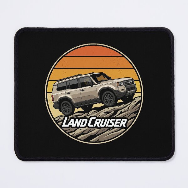 Item preview, Land Cruiser 250 Retro Sunset Off Road 4x4 designed and sold by Off-Road-Zone.