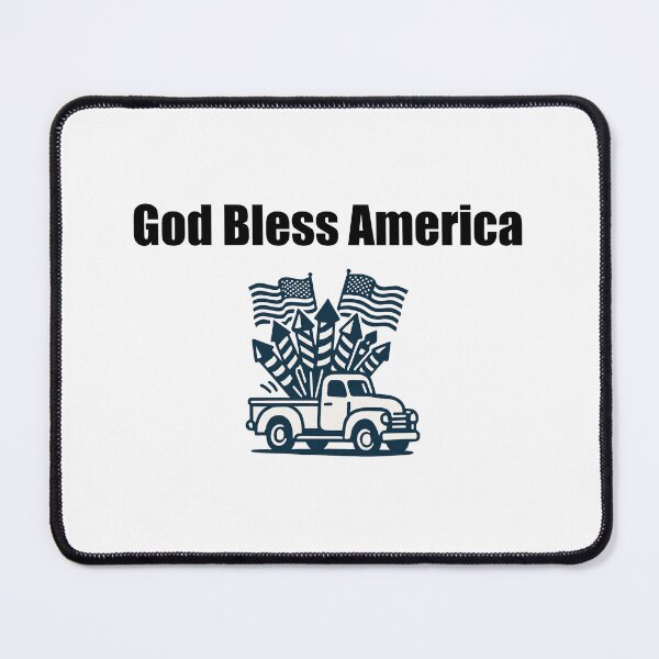 Item preview, God Bless America Patriotic Faith Country Design designed and sold by Dreamsartistry.