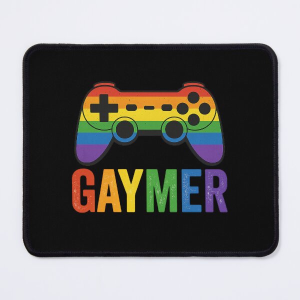 Item preview, Gaymer Video Game Rainbow LGBTQ T-Shirt designed and sold by IzemART .