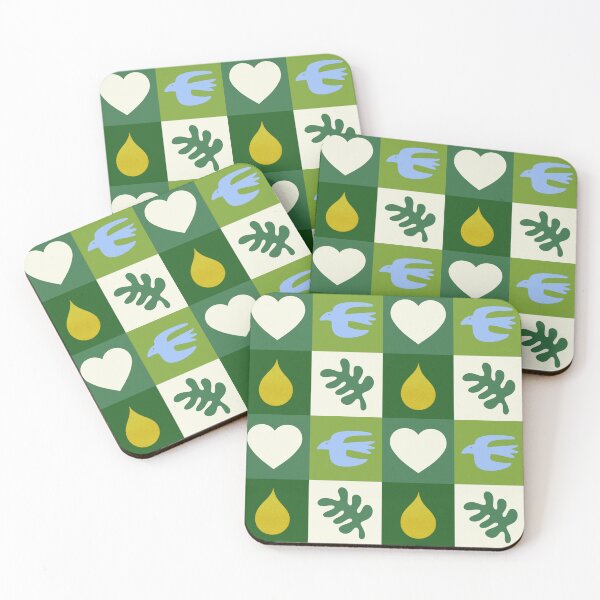 Item preview, Scandinavian Green Pattern designed and sold by SwellGoodsArt.
