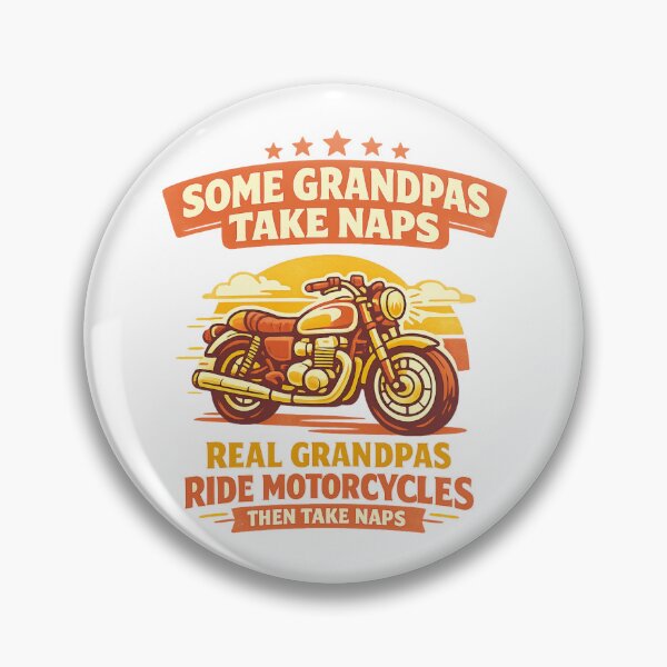 Item preview, Grandpas Motorcycle Rider designed and sold by LuveraxArt.