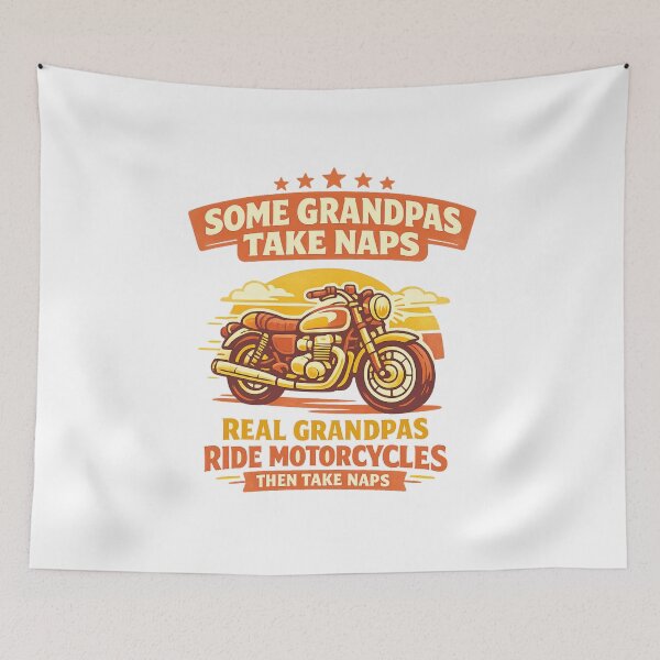 Item preview, Grandpas Motorcycle Rider designed and sold by LuveraxArt.