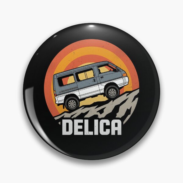 Item preview, Delica Retro Sunset Off Road 4x4 Camper Van Blue designed and sold by Off-Road-Zone.