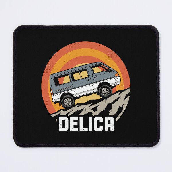 Item preview, Delica Retro Sunset Off Road 4x4 Camper Van Blue designed and sold by Off-Road-Zone.