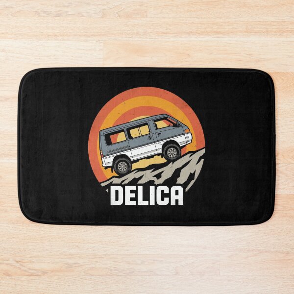 Item preview, Delica Retro Sunset Off Road 4x4 Camper Van Blue designed and sold by Off-Road-Zone.