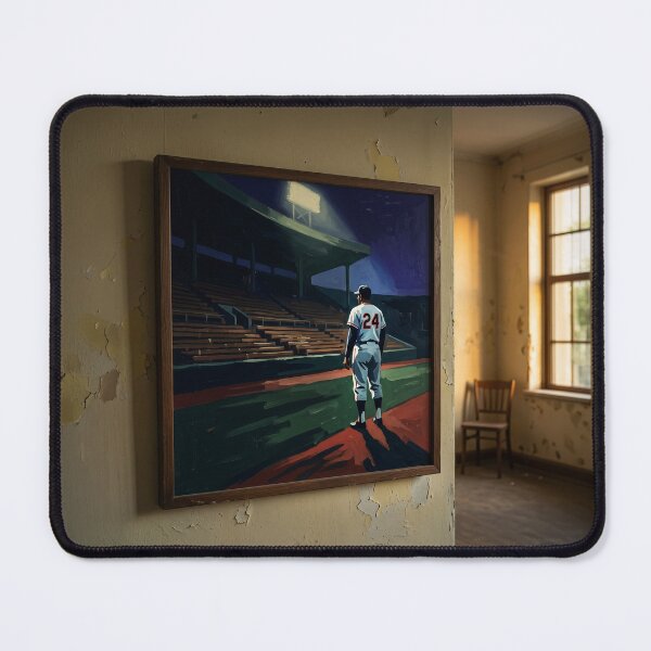 Item preview, Willie Mays Portrait designed and sold by Home Decor Art.