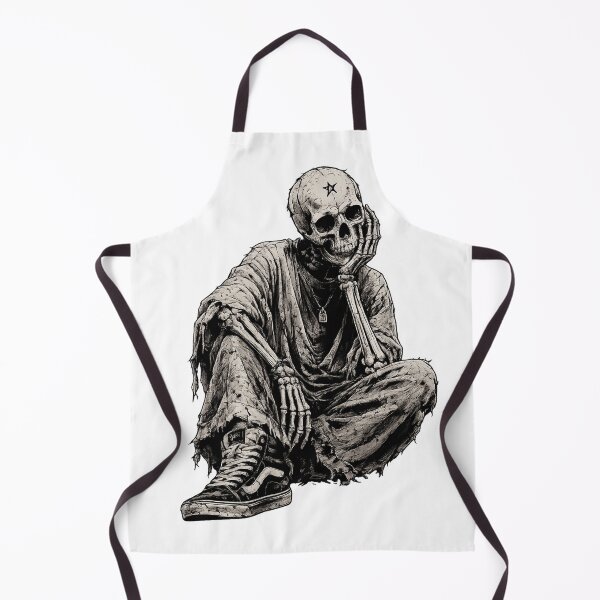 Item preview, Overthinking Forever Gothic Skeleton Art designed and sold by bb-nostalgia.