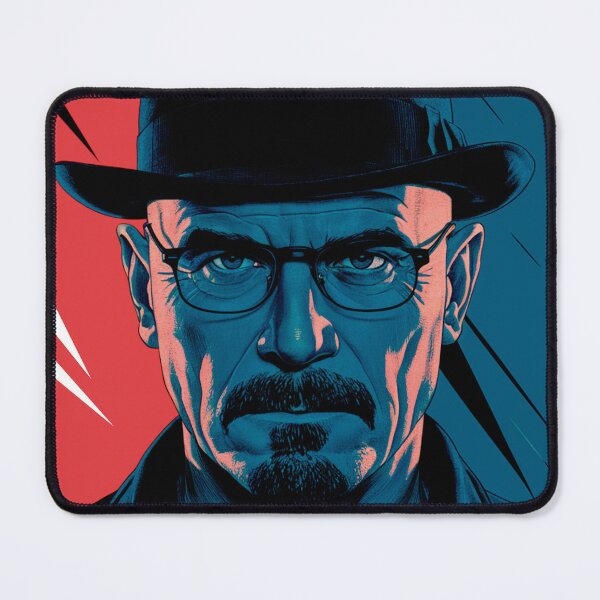 Item preview, ⚠ Heisenberg Breaking Bad Iconic Crime Series Artwork designed and sold by StickerAndLove.