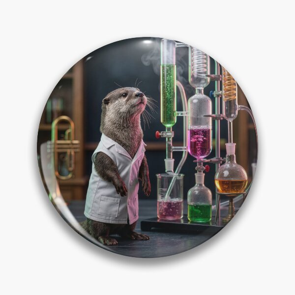 Item preview, Trumpet Playing Otter Does Chemistry Stuff designed and sold by Tridentulus.