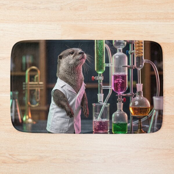 Item preview, Trumpet Playing Otter Does Chemistry Stuff designed and sold by Tridentulus.