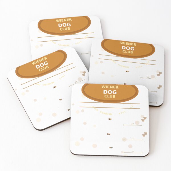 Item preview, Official Wiener Dog Club Dachshund Funny Kids Gift designed and sold by madesignco.store.