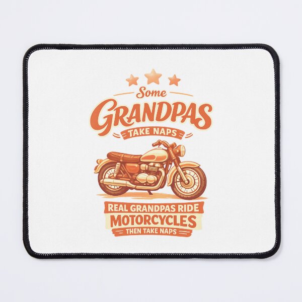 Item preview, Grandpas Motorcycle Rider designed and sold by LuveraxArt.